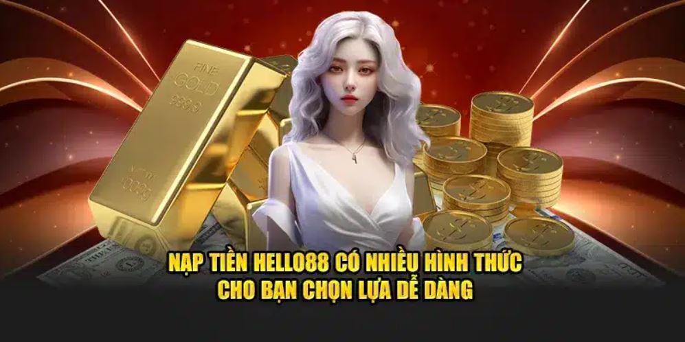 Nạp tiền Hello88 có nhiều hình thức cho bạn chọn lựa dễ dàng